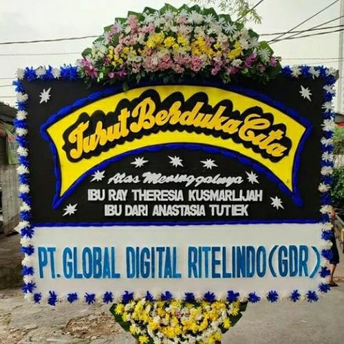 Papan Bunga Turut Berduka Cita