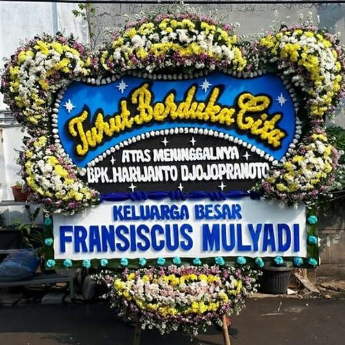 Papan Bunga Turut Berduka Cita