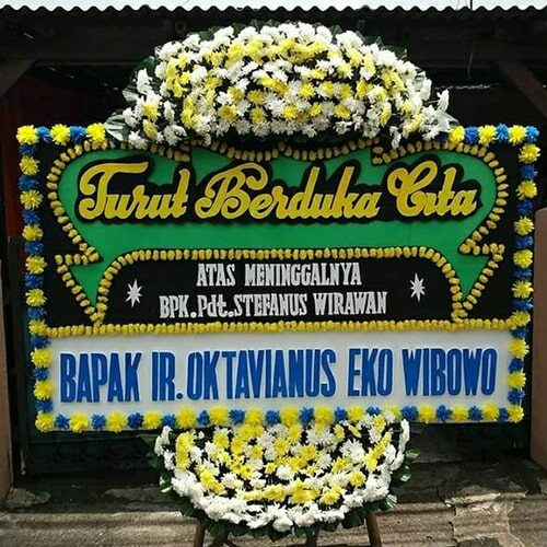 Papan Bunga Turut Berduka Cita