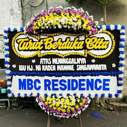 Papan Bunga Turut Berduka Cita