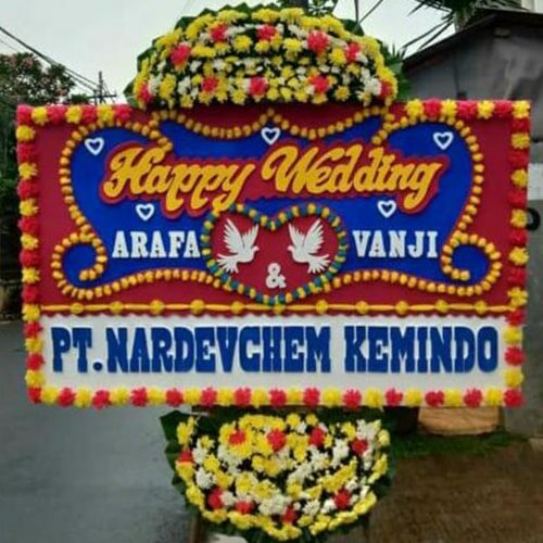 Papan Bunga Wedding