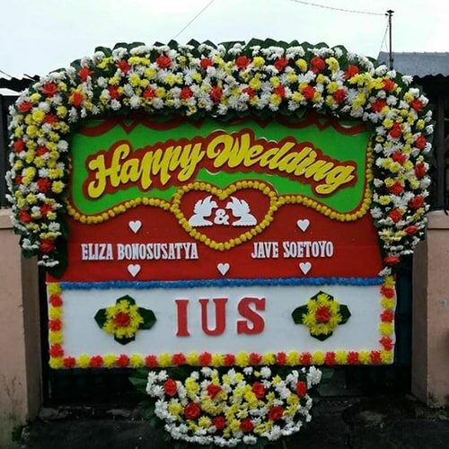 Papan Bunga Wedding