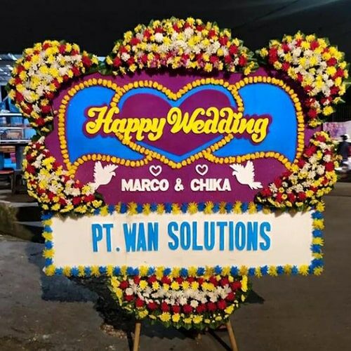 Papan Bunga Wedding