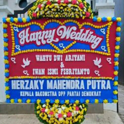 Papan Bunga Wedding