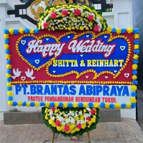 Papan Bunga Wedding